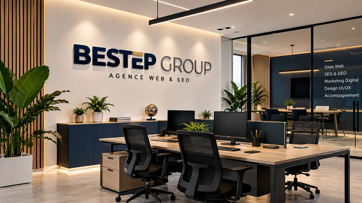 مكاتب Bestep Group، وكالة تصميم المواقع وتحسين محركات البحث