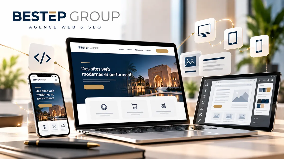 Création de sites web — Bestep Group